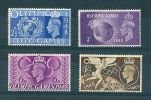 GB 1948 Olympic Games, King George VI MNH SG 495-8 - Unused Stamps