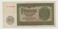 Germany Democratic Rep. 50 Mark 1948 VF++ P 14b 14 B - 50 Mark