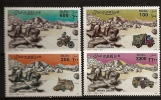 Somalie Soomaaliya 2002 N° 843 / 6 ** Rallye, Paris, Dakar, Camion, Voiture, Moto, Course, Paris-Dakar, Automobile - Somalië (1960-...)