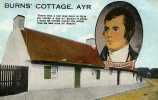 ECOSSE BURN'S COTTAGE AYR CARTE A SYSTÈME ROBERT BURNS - Clackmannanshire