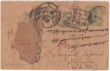 Br India King George V, Postal Card, DLO Calcutta Postmark, India Condition As Per The Scan - 1911-35 King George V