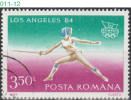 ROMANIA, 1984, 23nd Summer Olympic Games, Los Angeles, Cancelled (o), Sc. 3207 - Usati