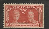 NEW ZEALAND -1935 SILVER JUBILEE - Yvert # 209 - MINT LH - Unused Stamps