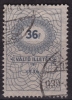 1934 Hungary - Bill Of Exchange Tax - Revenue Stamp - 36 F - Canceled - Fiscaux