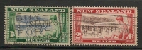 NEW ZEALAND -1948 HEALTH -  Yvert # 301/2 - USED - Gebruikt