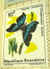 Rwanda 1965 Butterflies Papilio Bromius Chrapkowskii Suffert 10c - Mint - Neufs