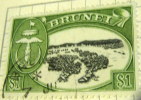 Brunei 1952 Arms And Brunei Town $1 - Used - Brunei (...-1984)