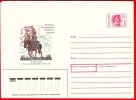 Russia, Pre-paid Envelope, 1812 Battle - Cossack Divisions, 1992 - Other & Unclassified