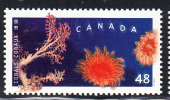 Canada MNH Scott #1950 48c Pacific Orange Cup And North Pacific Horn - Corals - Neufs