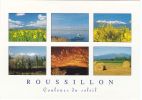 Cp , RÉGIONS , LANGUEDOC-ROUSSILLON , Divers Aspects Du Mont Canigou , "Montagne Sacrée" , Multi-Vues - Languedoc-Roussillon