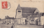 7617# RESSONS SUR MATZ OISE GRANDE PLACE EGLISE 1912 - Ressons Sur Matz