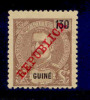 ! ! Portuguese Guinea - 1911 D. Carlos 130 R - Af. 108 - No Gum - Guinée Portugaise