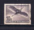 AUSTRIA 1953 Used Stamp(s) Airmail 10 Schilling (1 Perf. Missing) Too Valuable To Throw Away) Nr. 987 - Sonstige & Ohne Zuordnung