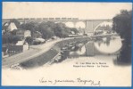 CPA Dos Simple - VAL DE MARNE - NOGENT SUR MARNE - LE TRAIN PASSANT SUR LE VIADUC - A. Breger Frères / 40 - Nogent Sur Marne