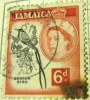 Jamaica 1956 Doctor Bird 6d - Used - Jamaica (...-1961)