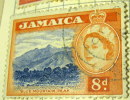 Jamaica 1956 Blue Mountain Peak 8d - Used - Jamaïque (...-1961)