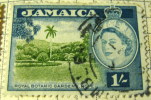 Jamaica 1956 Royal Botanic Gardens Hope 1s - Used - Jamaïque (...-1961)