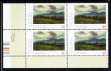 Canada MNH Scott #2109 Lower Left Plate Block 50c Art Canada - Homer Watson - Plate Number & Inscriptions