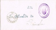 6620. Carta S.N. BARCELONA 1906. Franquicia Instituto Geografico Y Estadistico - Briefe U. Dokumente