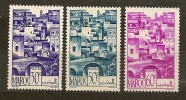 MAROCCO  Maroc Marruecos N. 248-249-250/NSG -1955/1956   Lot Lotto - Neufs