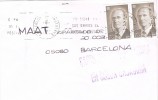 Carta Barcelona 1998 . Lineal De Carta Aparecida En Buzon - Storia Postale