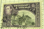 Trinidad And Tobago 1938 Town Hall San Fernando 12c - Used - Trinidad & Tobago (...-1961)