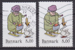 Denmark 2011 BRAND NEW 8.00 Kr Winterstamp - Comics (from Sheet & Booklet) - Used Stamps