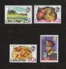 LESOTHO 1980 CTO Stamp(s) Overprints 297=307 4 Values Only - Lesotho (1966-...)