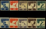 1946 Popular Sport Organization (OSP)perforated + Imperforated,Romania,Mi.1 000A-1004B,MNH - Ongebruikt