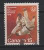 Canada 1975 15 + 5 Cent Olympic Judo Semi Postal Issue #B9 - Oblitérés