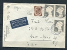 Germany 1953 Cover To New York - Briefe U. Dokumente