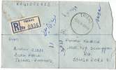 L-DIV19 - MALAYA Lettre Recommandée De TRIANG Pour Singapour De 1959 - Malayan Postal Union