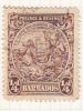 Barbados - 1925 - King George V - Barbades (...-1966)