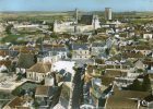 CPSM 37 LE GRAND PRESSIGNY VUE GENERLAE AERIENNE 1966 - Le Grand-Pressigny