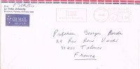 12979. Carta Aerea BUNDOORA (victoria) Australia 1986.franqueo Mecanico - Lettres & Documents