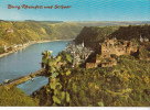 BR15452 St Goar Mit Burg Rheimfel      2 Scans - St. Goar