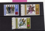 GREAT BRITAIN - GRAN BRETAGNA 1971 BRITISH ANNIVERSARIES - ANNIVERSARI BRITANNICI MNH - Neufs