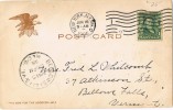 0953. Postal NEW YORK (estados Unidos) 1905 A Bellows Falls - Lettres & Documents