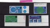 GREAT BRITAIN GRAN BRETAGNA 1969 POSTAL TECHNOLOGICAL DEVELOPMENTS TELECOMMUNICATIONS BRITISH POST OFFICE MNH - Neufs