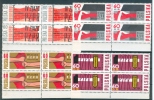 POLAND - 1964. 4 Blocks - 4th Congress Of The Polish United Workers Party Cpl. Set  MNH !!!! - Ongebruikt