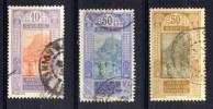 Guinée (AOF) 1922 - 1924, Lot Of 3 Stamps (o), Used - Sonstige & Ohne Zuordnung