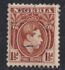 NIGERIA 1938 - 51 KGV1 1 1/2d BROWN USED STAMP SG 51... ( D557 ) - Nigeria (...-1960)