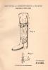 Original Patentschrift - C. Herzog In Erlangen , 1900 , Stulpen - Stiefel , Reitstiefel , Reiter , Reiten , Schuster !!! - Shoes