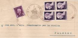USO FISCALE  /  Imperiale Lire 1 X 4 Su Documento 19.4.1945 - Marcophilia