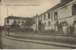 CPA BLENEAU (Yonne) - Ecole Primaire Supérieure De Jeunes Filles - Bleneau