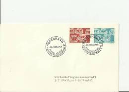 DENMAR 1969 - DENMARK FDC VIKING SHIPS  STAMPS ADDR TO STUTTGART -  STAMPS  OF KR 0,60-0,90 POSTMARKED FEB 26, RE DE19/5 - Storia Postale