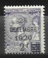 2 Sur 5 F. Violet Du 28 Decembre 1920 - Nuevos