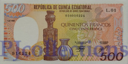 EQUATORIAL GUINEA 500 FRANCS 1985 PICK 20 UNC - Equatorial Guinea