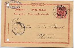 DR P25/01 Magdeburg - WASA Vaasa FINNLAND 1893 - Briefkaarten