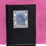 HONG KONG 1954 QUEEN ELIZABETH II - REGINA ELISABETTA USED - Gebraucht